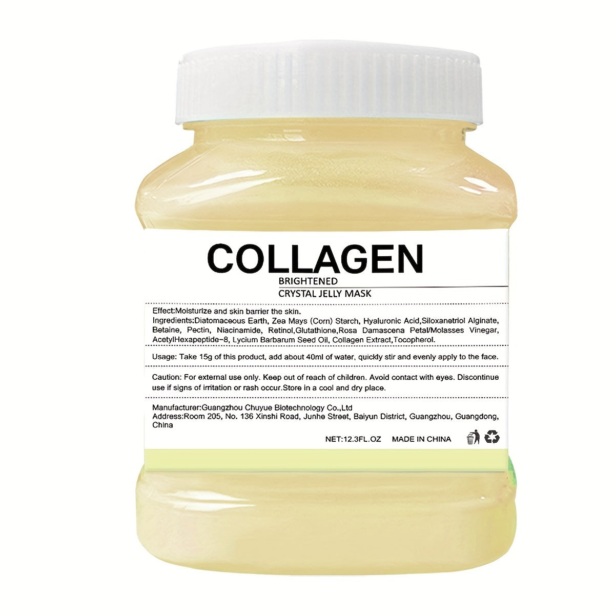 ماسك الكولاجين الكريستالي لبشرة شابة