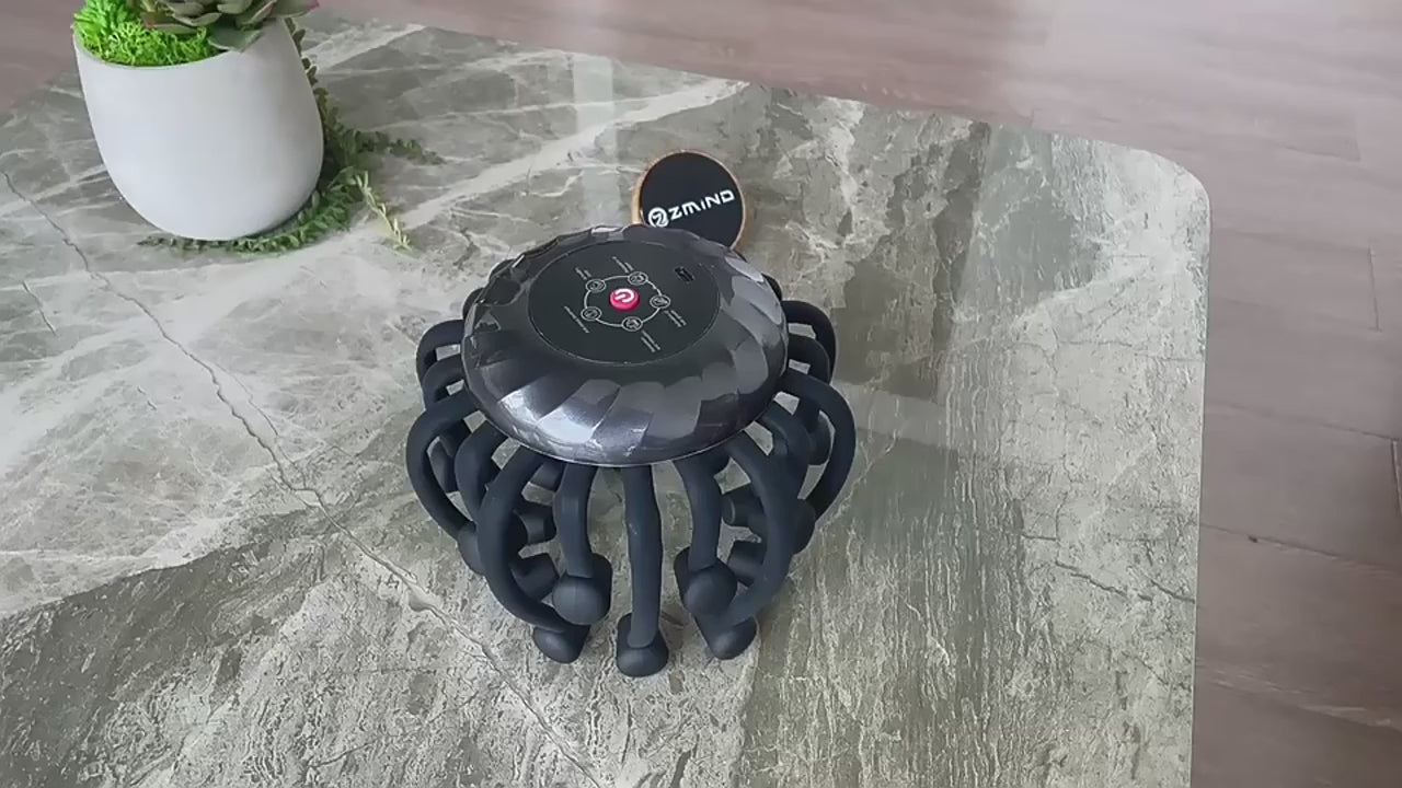 مدلك فروة الرأس بـ20 رأس تدليك